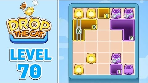 Drop The Cat Level 70 Walkthrough Solution