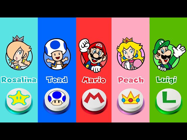 Character Circles Astuccio Super Mario