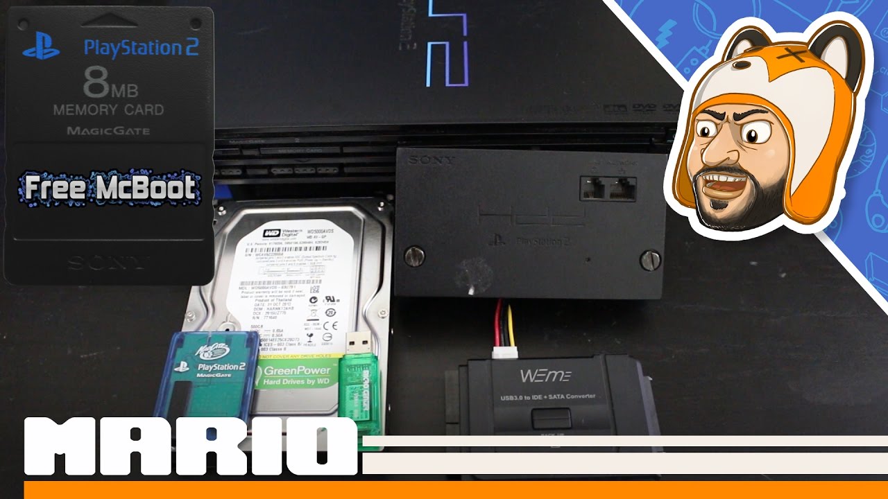 How to Softmod Fat PS2! | FreeMCBoot & FreeHDBoot Install Tutorial - YouTube