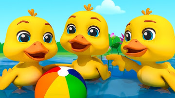 Vịt Con Lon Ton - Chú Vịt Con - Các Bài Hát Động Vật - Liên Khúc Ca Nhạc Thiếu Nhi Remix Vui Nhộn