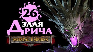 Дрича - злые духи лесных эльфов - прохождение Total War Warhammer 2 Империи Смертных - #26