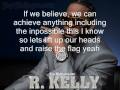 R. Kelly- Sign of A Victory ( LYRICS)