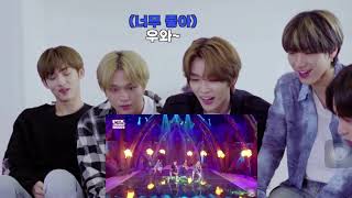 [HD] NCT U Reaction to BLACKPINK in SBS Inkigayo “How You Like That”