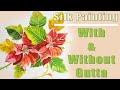 Silk Painting | With and without gutta