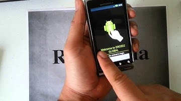 How to bypass the activation screen on the Motorola Droid 2 Global Verizon