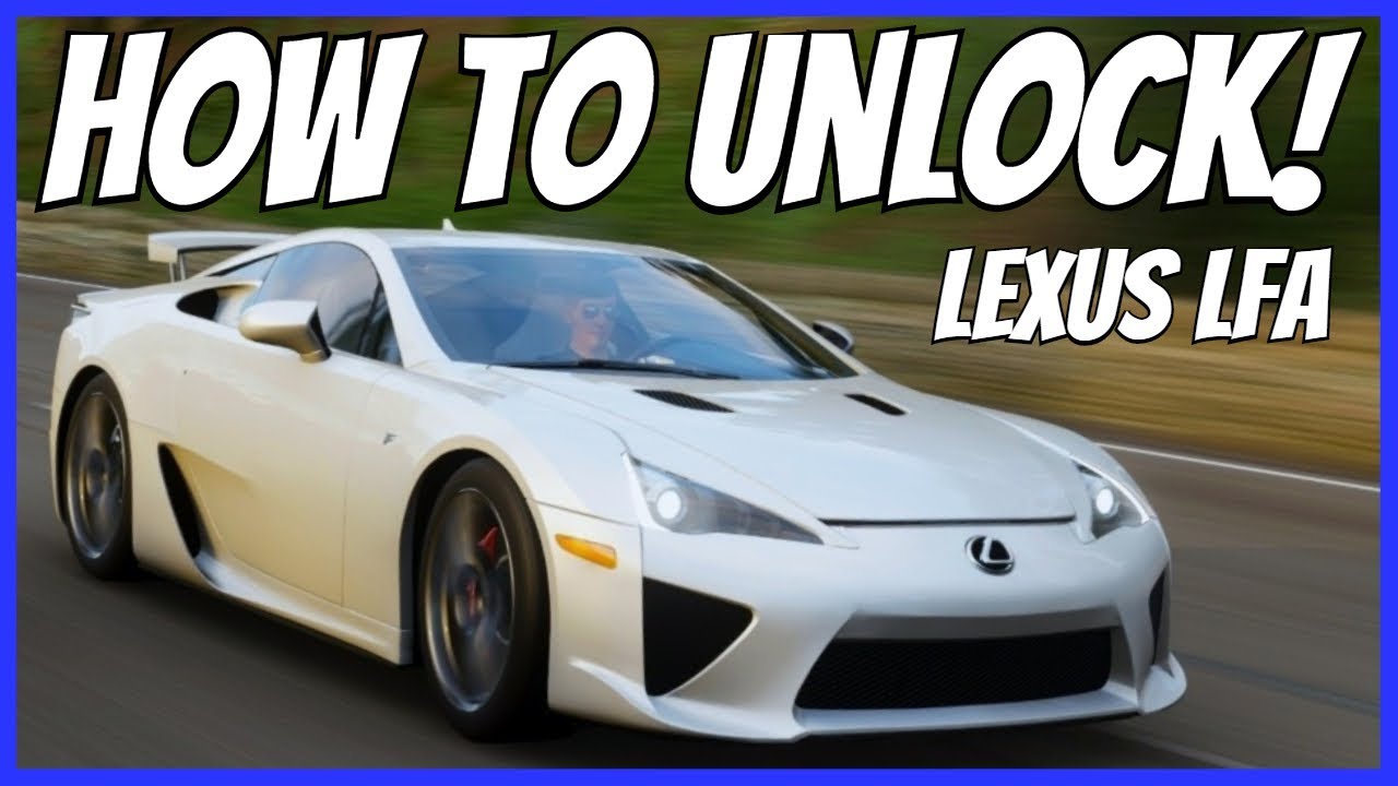 Forza Horizon 4 How To Unlock The Lexus LFA! (+Gameplay