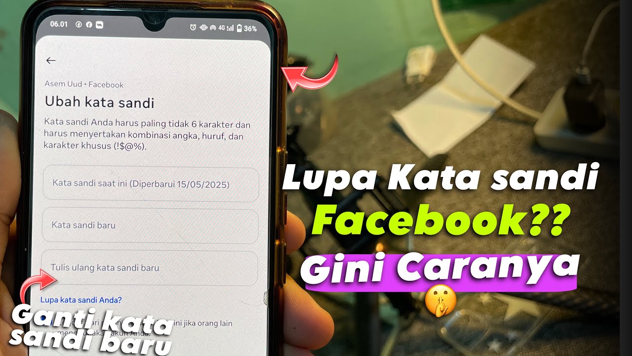 Terbaru! Cara Mengganti Kata Sandi Facebook | Ganti Kata Sandi Facebook ...