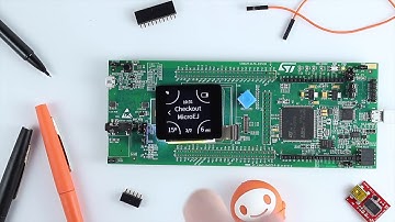 Smartwatch B&W GUI running on STM32F412G-DISCO board - powered by MicroEJ