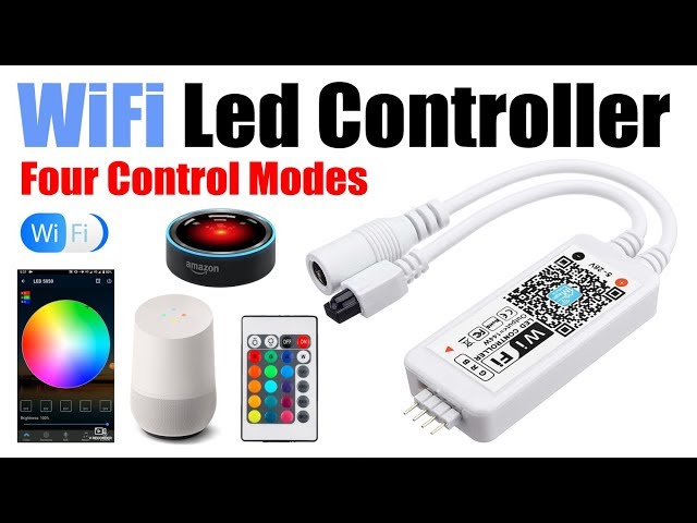 Smart Wifi LED Controllers: How to set lights up for smart voice control