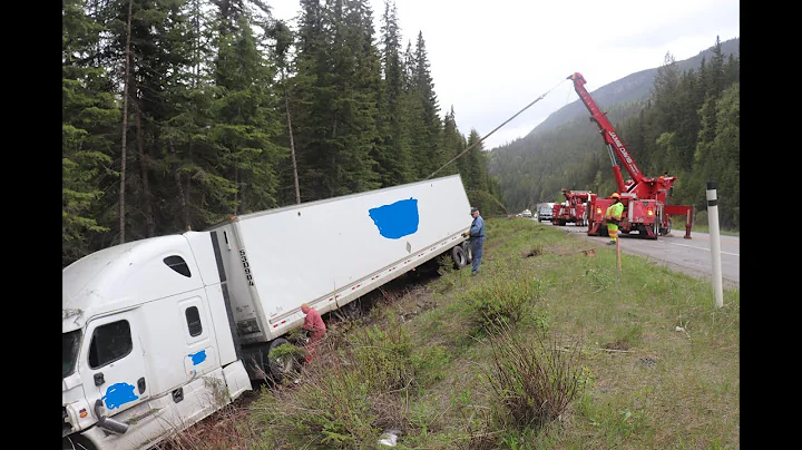 Semi Truck Accident Recovery Deep Into The Woods!!...