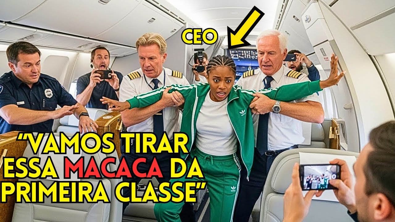 Piloto mandou mulher negra trocar de assento — sem saber que ela era dona bilionária do avião
