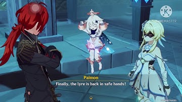 Enter the Fatui Hideout - Chasing Shadows interrogate the guard | Genshin Impact