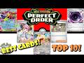 The Top 10 BEST Cards from Perfect Order! Set Review! These WILL Change the Game! (Pokemon TCG News)