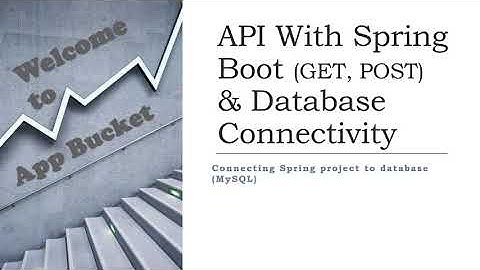 DB Connection configuration (Spring, MySQL, Data JPA) & Simple Get and Post API