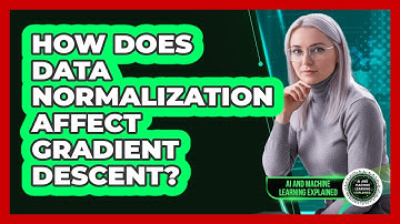 How Does Data Normalization Affect Gradient Descent?