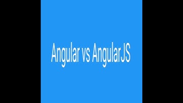 different between AngularJS and angular