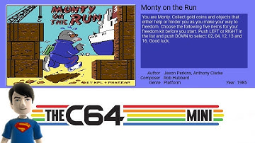 The C64 MINI Games - Monty on the Run