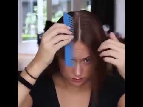 طريقة ميش الشعر بالبيت واذا اكو تفاعل انزللكم مقادير الصبغات والميش