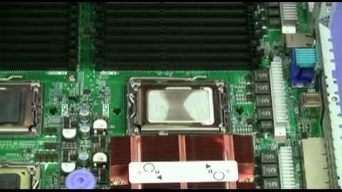 IBM System x3755 M3 - FRU - Install CPU and Heatsink