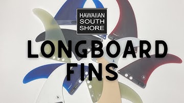 Hawaiian South Shore Huge Collection of Longboard Fins