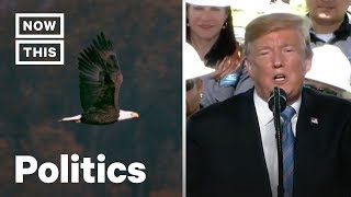 Trump Caught in Big Lie About Bald Eagles | NowThis