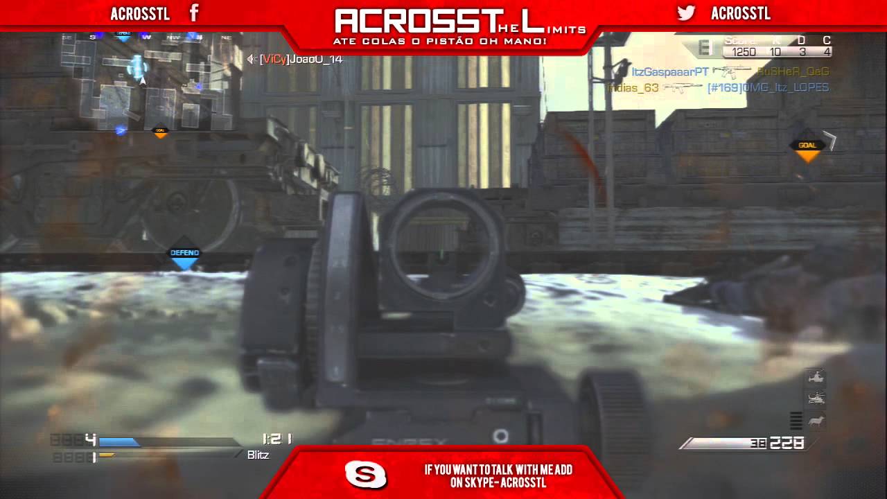 COD Ghosts: Gameplay in Freight - YouTube