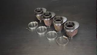 Gsx-R1100 Gu74 油冷 初期型 エア エレメント パワー フィルターはこんな感じです