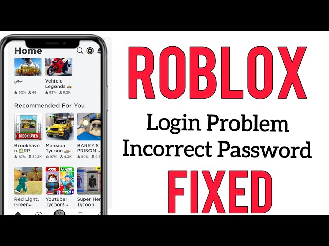 How to FIX Roblox Login Error  Fix Roblox Login Problem (2022