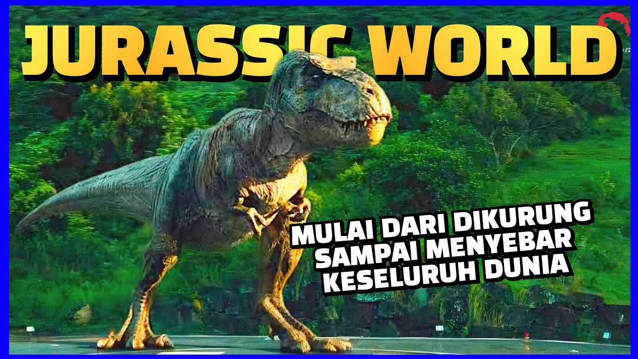 RANGKUMAN SELURUH ALUR CERITA FILM JURASSIC WORLD‼️