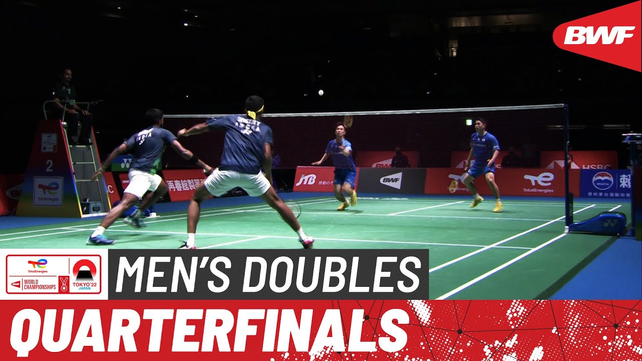 BWF World Championships 2022 | Rankireddy/Shetty (IND) [7] vs. Hoki/Kobayashi (JPN) [2] | QF