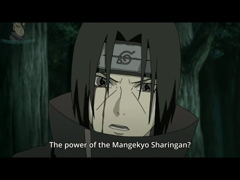 The First Time Itachi Activate Amaterasu Mangekyou