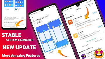 [30 May] Stable System Launcher New Update With New Big Features 😲 Navigation Bar, New Recent Menu 🤩