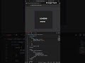 Loading Animation #shorts#css#js#html#coding