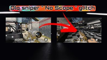 Dlq sniper " No Scope " glitch
