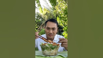 Bún chả cá cần Giuộc thơm ngon ￼