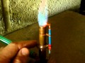 Home made bunsen burner