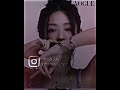 VOGUE X JENNIE SUCH A FIRE COMBINATION 🤤🍾.