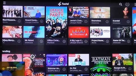 Foxtel app on Amazon Fire tv