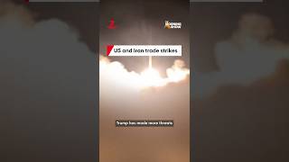 US and Iran trade strikes as Trump threatens Iran again
