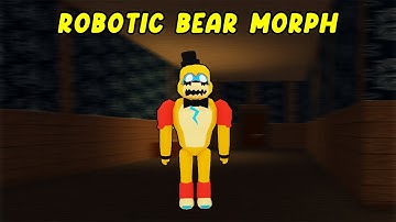 UPDATE - How To Find ROBOTIC BEAR MORPH in Find The Backrooms Morphs