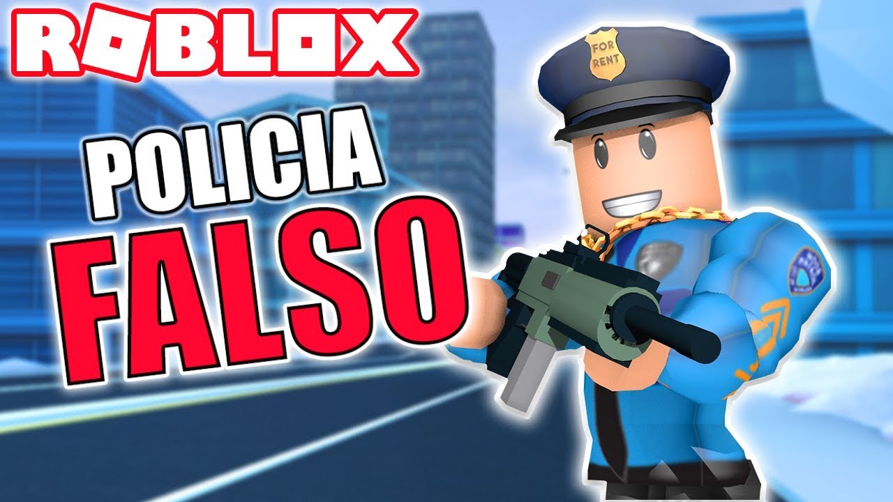 Soy Criminal Y Me Hago Pasar Por Policia En Jailbreak Policia Troll Youtube - camisa jailbreak roblox
