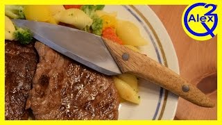 Making A Steak Knife From An Old Saw Blade Birthday Gift