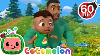 Runaway Stroller + 60 Minutes of Let's learn with Cody! CoComelon Songs for kids