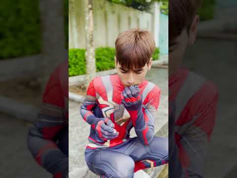 Spiderman's rotten Troll fart makes Spidergirl angry and ends #shorts #youtubeshorts #funny