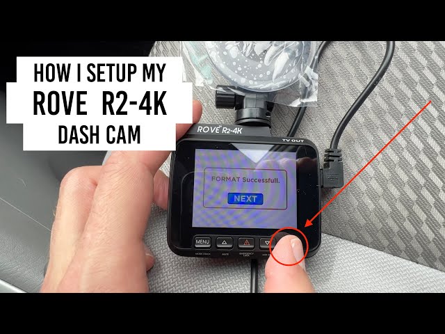 ROVE R2-4K Dashcam Unboxing and Review 