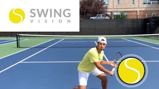 The BEST TENNIS ĊOACHING APP - SwingVision Tennis App Review
