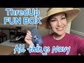 ThredUp FUN Box Unboxing - Navy Blue Theme!