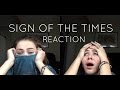 REACTING TO HARRY STYLES "SIGN OF THE TIMES"