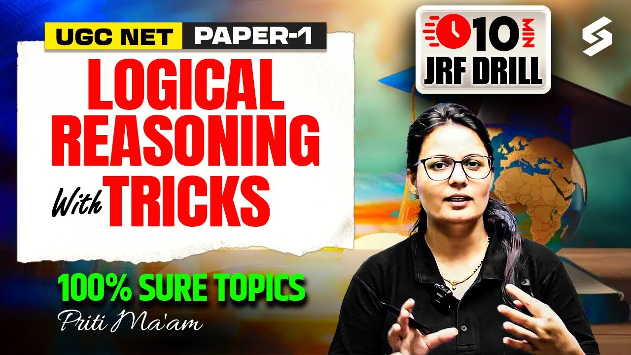 UGC NET Paper 1 | Logical Reasoning Tricks UGC NET Paper 1 |UGC NET Paper 1 Logical Reasoning |Priti
