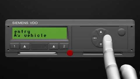 VDO - Digital Tachograph (Changing Time)
